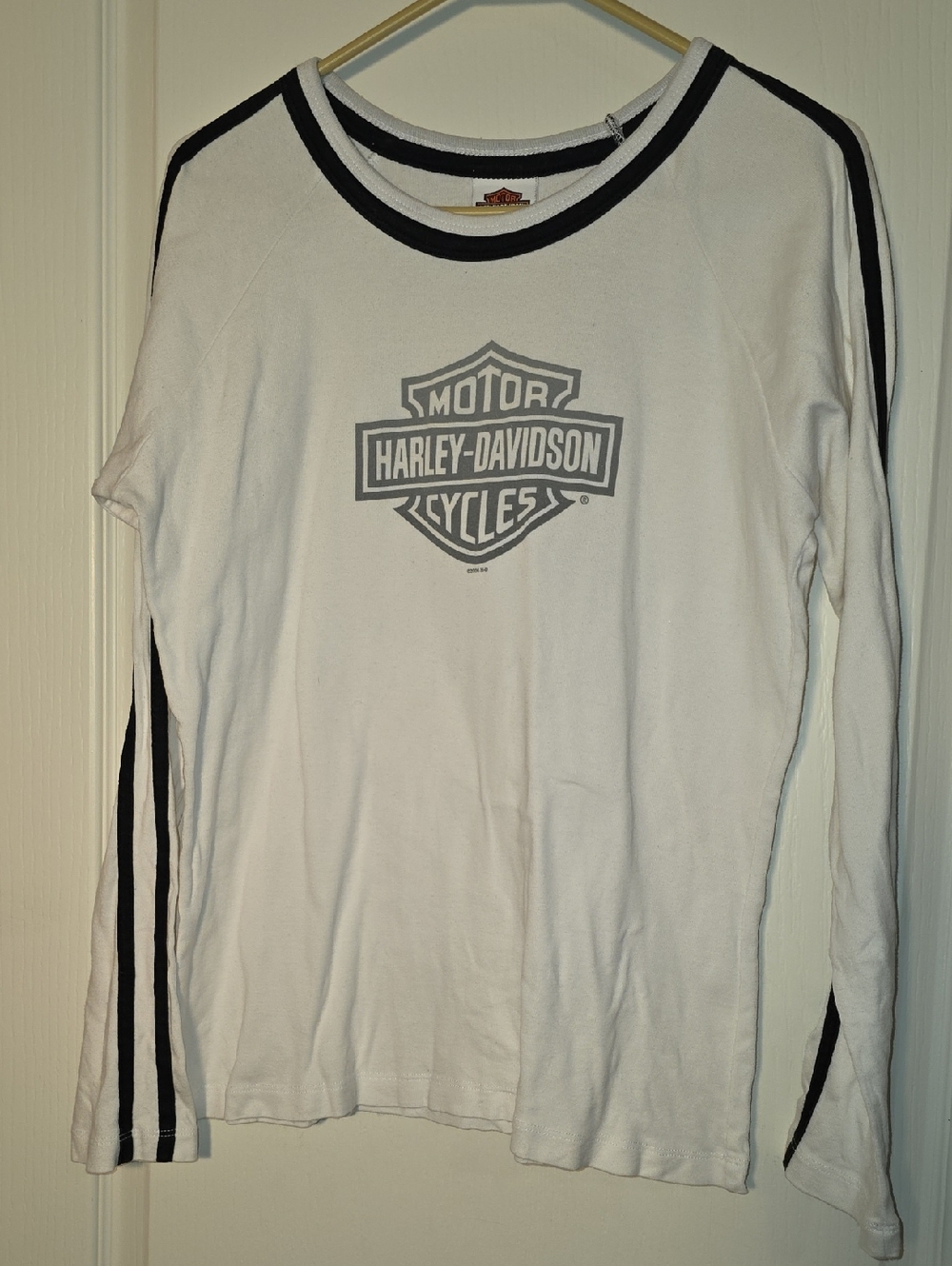 Harley-Davidson White Long Sleeve Chatanooga TN XL